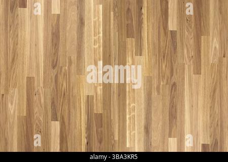 Parquet in legno senza cuciture. Parquet con struttura in legno, laminato Foto Stock