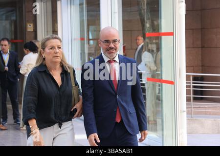 Madrid, 12/09/2024. Assemblea di Madrid. Primo giorno della discussione sullo stato della regione con l'intervento del presidente del CAM, Isadel Díaz Ayuso. Foto: Jaime García. ARCHDC. Crediti: Album / Archivo ABC / Jaime García Foto Stock
