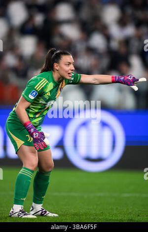 Torino, Italia. 10 maggio 2025. Alessia Capelletti della Juventus durante la partita di calcio femminile di serie A tra Juventus e Inter allo Stadio Allianz di Torino - sabato 10 maggio 2025. (Foto di Nicolo campo/LaPresse ) credito: LaPresse/Alamy Live News Foto Stock