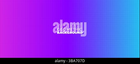 Sfondo geometrico astratto con gradiente colorato Illustrazione Vettoriale