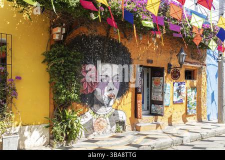Getsemani, Cartagena de Indias, Old Town, Cartagena, Colombia, sud America Foto Stock