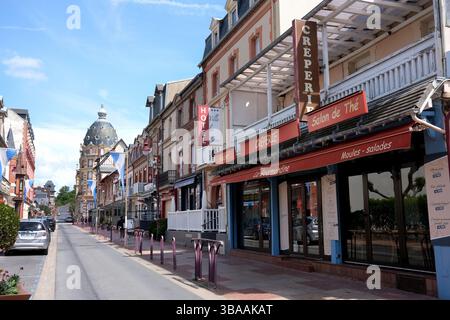 Houlgate, vicino a Cabourg, nella regione di Calvados in Normandia, Francia Foto Stock
