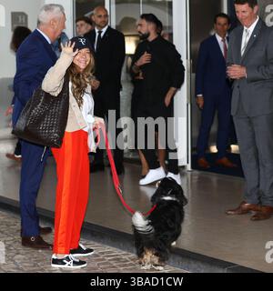 12 maggio 2025, Cannes, Costa azzurra, Francia: Il presidente CHOPARD CAROLINE SCHEUFELE è in uscita durante la 78esima edizione del Festival di Cannes a Cannes, Francia (Credit Image: © Mickael Chavet/ZUMA Press Wire) SOLO PER USO EDITORIALE! Non per USO commerciale! Foto Stock