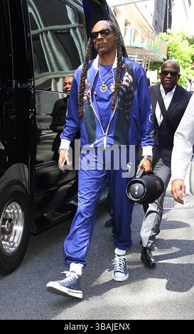New York, NY 12 maggio 2025: Snoop Dogg on Warch What Happens Live with Andy Cohen per parlare della nuova stagione di The Voice a New York. 12 maggio 2025 credito: RW/Mediapunch Foto Stock