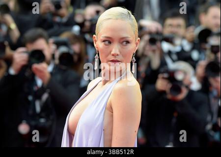Cannes, Francia. 14 maggio 2025. POM Klementieff partecipa alla prima di Mission: Impossible- The Final Reckoning al 78° Festival di Cannes, in Francia, mercoledì 14 maggio 2025. Foto di Rocco Spaziani/UPI credito: UPI/Alamy Live News Foto Stock