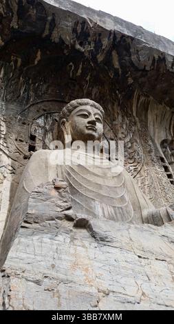 Grotte di Longmen e Tempio del Cavallo bianco: Antico patrimonio buddista di Luoyang, Cina Foto Stock