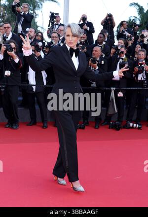 Andie McDowellpartecipa al Red carpet "Mission Impossible - The Final Reckoning" al 78° Festival annuale di Cannes al Palais des Festivals il 14 maggio 2025 a Cannes, Francia. Foto: DGP/imageSPACE /MediaPunch Foto Stock