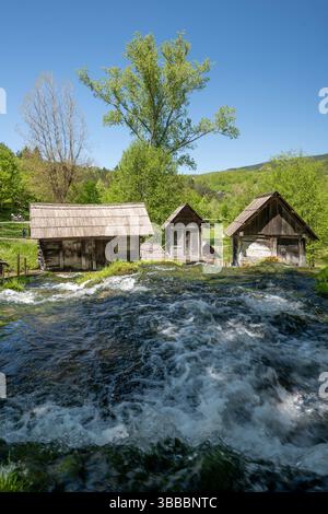 Bosnia-Erzegovina, bosnia-erzegovina, erzegovina, muehle, wassermuehle, mulino ad acqua, acqua, plivsko, jajce, storico, Foto Stock
