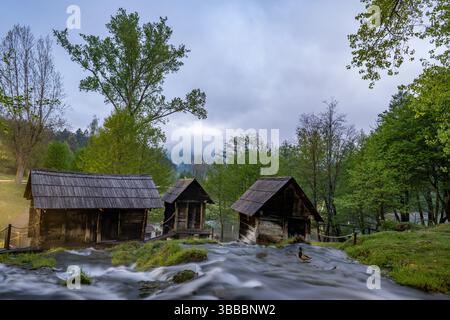 Bosnia-Erzegovina, bosnia-erzegovina, erzegovina, muehle, wassermuehle, mulino ad acqua, acqua, plivsko, jajce, storico, Foto Stock