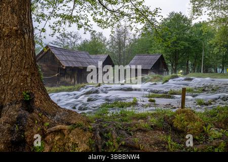 Bosnia-Erzegovina, bosnia-erzegovina, erzegovina, muehle, wassermuehle, mulino ad acqua, acqua, plivsko, jajce, storico, Foto Stock
