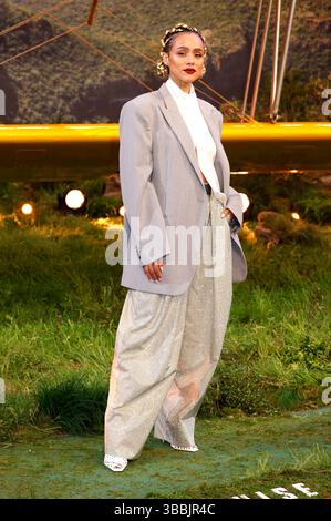 Nathalie Emmanuel bei der offiziellen Weltpremiere des Kinofilms "Mission: Impossible 8 - The Final Reckoning" nei giardini di den Leicester Square. Londra, 15.05.2025 Foto Stock