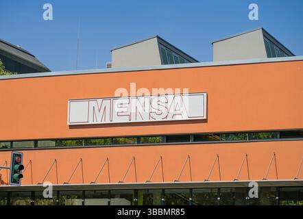 TU Mensa, Hardenbergstraße, Charlottenburg di Berlino, Deutschland Foto Stock