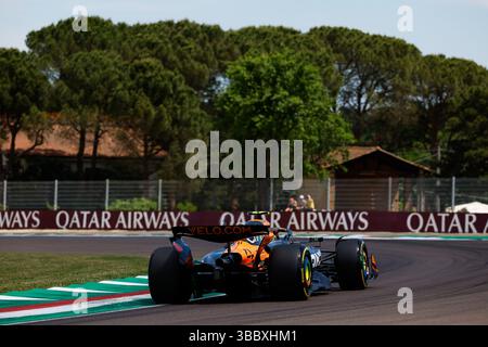 Imola, Italie. 17 maggio 2025. Durante la Formula 1 AWS Gran Premio del Made in Italy e dell'Emilia-Romagna 2025, Emilia Romagna Grand Prix 2025, 7° round del Campionato del mondo FIA di Formula 1 2025 dal 16 al 18 maggio 2025 sull'autodromo Internazionale Enzo e Dino Ferrari, a Imola, Italia - Photo Javier Jimenez/DPPI Credit: DPPI Media/Alamy Live News Foto Stock