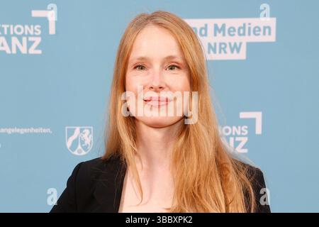 Odine Johne beim Empfang der Landesregierung Nordrhein-Westfalen, der Film- und Medienstiftung NRW und der Produktionsallianz anlässlich der 78. Internationalen Filmfestspiele von Cannes im Vilebrequin la Plage Ondine Restaurant & Beach Club. Cannes, 16.05.2025 Foto Stock