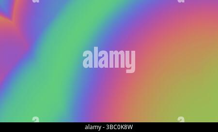Texture sfumata arcobaleno pastello - sfondo digitale astratto da sogno per il design, il Web e i social media Foto Stock