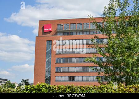Ver.di-Bundesverwaltung, Paula-Thiede-Ufer 10, Köpenicker Straße, Kreuzberg, Friedrichshain-Kreuzberg, Berlino, Germania Foto Stock