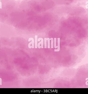 Texture vettoriale rosa brillante con sfumature morbide e motivi astratti. Illustrazione Vettoriale