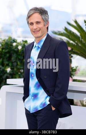 Gael Garcia Bernal beim Photocall zum Kinofilm 'Magalhães / Magallanes / Magellan' auf dem Festival de Cannes 2025 / 78. Internationale Filmfestspiele von Cannes am Palais des Festivals. Cannes, 19.05.2025 Foto Stock