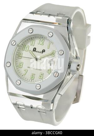 Audemars Piguet a e p Watch fotografati su sfondo bianco Foto Stock