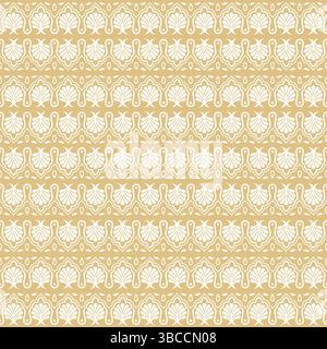 Gli eleganti disegni floreali, mandala e motivi decorativi decorano il design digitale con un elegante motivo floreale e un elemento decorativo intricato Illustrazione Vettoriale