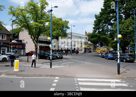 Castle Square, Weoley Castle, Birmingham, West Midlands, Inghilterra, REGNO UNITO Foto Stock