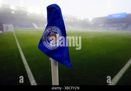 Foto del file datata 11-01-2025 di Una vista generale. Leicester è stato accusato dalla Premier League per presunte violazioni finanziarie nella campagna del 2023-24. Data di pubblicazione: Martedì 20 maggio 2025. Foto Stock