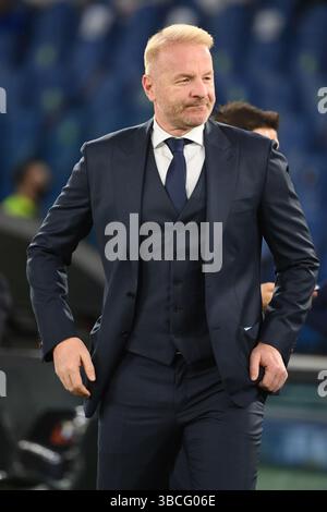 Roma, Italia. 30 settembre 2021. Foto Alfredo Falcone/LaPresse30 settembre 2021 Roma, Italia Sport calcio Lazio - Lokomotiv Mosca - UEFA Europa League 2021/2022 - Stadio Olimpico di Roma nella foto: Tare foto Alfredo Falcone/LaPresse 30 settembre 2021 Roma, Italia Sport calcio Lazio - Lokomotiv Mosca - UEFA Europa League 2021/2022 - Stadio Olimpico di Roma nella foto: Tare credito: LaPresse/Alamy Live News Foto Stock