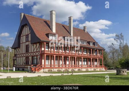 Museo commemorativo della prima guerra mondiale Passchendaele 1917 sulla terza battaglia di Ypres a Zonnebeke, Fiandre occidentali, Belgio Foto Stock