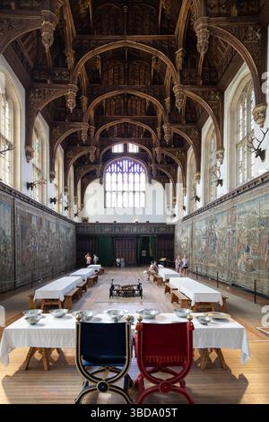 La sala grande, Hampton Court Palace Foto Stock