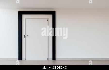 bianco, moderno, arredamento minimalista, tradizionale, classico, artigianato, legno, consistenza, materiale sintetico, nuovo, cerniere, urban, room, cabin, perfect, muro, beau Foto Stock