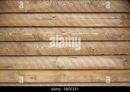 Sfondo di tavole di legno marroni non verniciate sfondo di tavole di legno marroni non verniciate Foto Stock