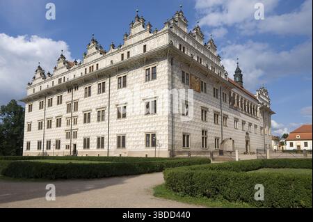 Litomysl Castle, Padubice, Zamek, Leitomischl, Pardubice, Padubice District, Czech Republic Foto Stock