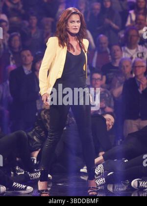 Il cantante Andrea Berg nella serie TV Foto Stock