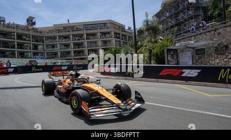 Monaco, Principato di Monaco. 24 maggio 2025. Pranctice 3 e qualifiche, Campionato di Formula 1 a Monaco, Principato di Monaco, 24 maggio 2025 credito: Agenzia fotografica indipendente/Alamy Live News Foto Stock