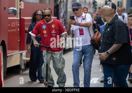Monaco, Principato di Monaco. 24 maggio 2025. Pranctice 3 e qualifiche, Campionato di Formula 1 a Monaco, Principato di Monaco, 24 maggio 2025 credito: Agenzia fotografica indipendente/Alamy Live News Foto Stock