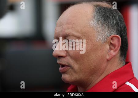 Frédéric Vasseur (fra) Scuderia Ferrari Team Principal Foto Stock