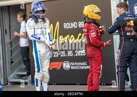 Monaco, Principato di Monaco. 24 maggio 2025. Pranctice 3 e qualifiche, Campionato di Formula 1 a Monaco, Principato di Monaco, 24 maggio 2025 credito: Agenzia fotografica indipendente/Alamy Live News Foto Stock