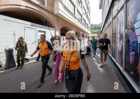 Monaco, Principato di Monaco. 24 maggio 2025. Pranctice 3 e qualifiche, Campionato di Formula 1 a Monaco, Principato di Monaco, 24 maggio 2025 credito: Agenzia fotografica indipendente/Alamy Live News Foto Stock