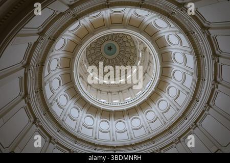 Texas State Capitol Dome, Austin Foto Stock