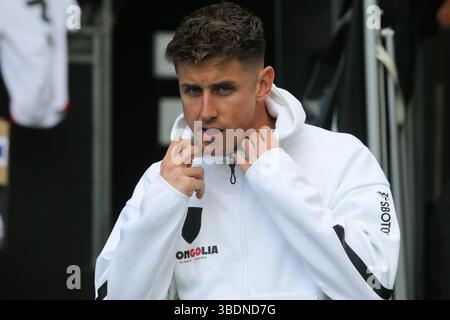 Craven Cottage, Londra, domenica 25 maggio 2025. Londra, Regno Unito. 25 maggio 2025. Tom Cairney del Fulham durante la partita di Premier League tra il Fulham e il Manchester City al Craven Cottage di Londra, domenica 25 maggio 2025. (Foto: Michael driver | mi News) crediti: MI News & Sport /Alamy Live News Foto Stock