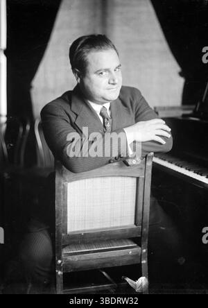 Beniamino Gigli (1890-1957), cantante d'opera italiana Foto Stock