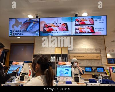 Premium Tokyo, ristorante giapponese di sushi Foto Stock