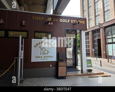 Edificio studio di golf Shepherds Foto Stock