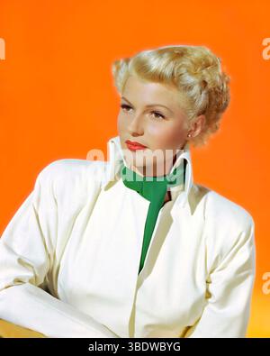Foto pubblicitaria di Rita Hayworth (la Signora di Shanghai) 1947 Foto Stock