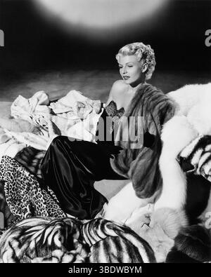 Foto pubblicitaria di Rita Hayworth (la Signora di Shanghai) 1947 Foto Stock