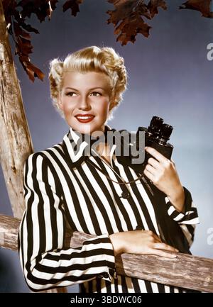 Foto pubblicitaria di Rita Hayworth (la Signora di Shanghai) 1947 Foto Stock
