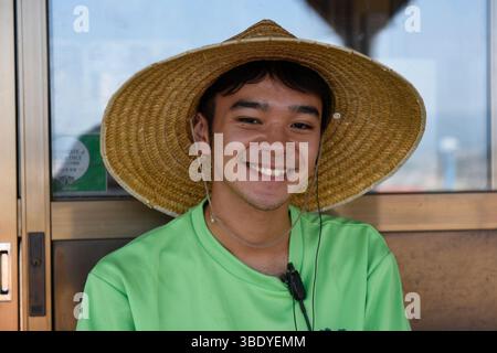 Ritratto di un giovane giapponese, Giappone, Asia. Foto Stock
