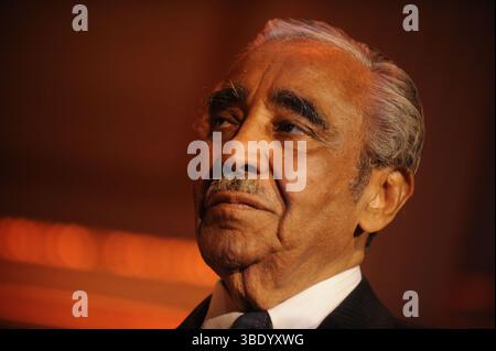 **FOTO FILE** Charles Rangel è morto. La festa per celebrare il 80° compleanno del deputato Charles Rangel al Plaza Hotel di New York. 11 agosto 2010. Crediti: Dennis Van Tine/MediaPunch Foto Stock