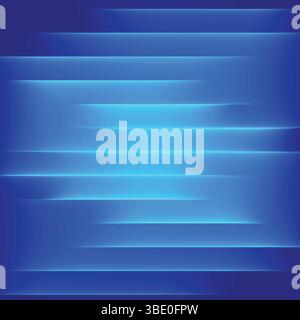 Linee sfumatura blu, sfondo vettore astratto Illustrazione Vettoriale