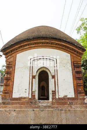 Tempio indù Pancha Ratna Govinda, Divisione Rajshahi, Puthia, Bangladesh Foto Stock